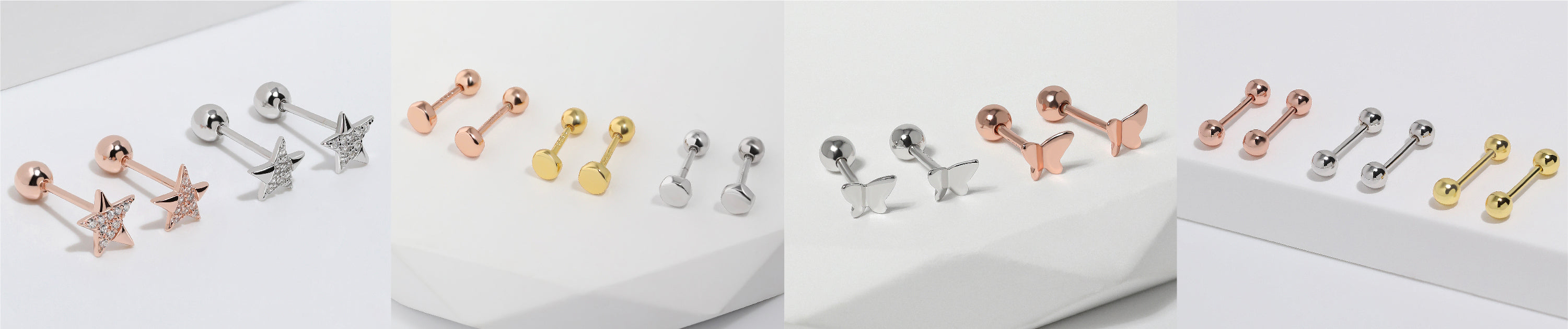 Screw Back Earrings