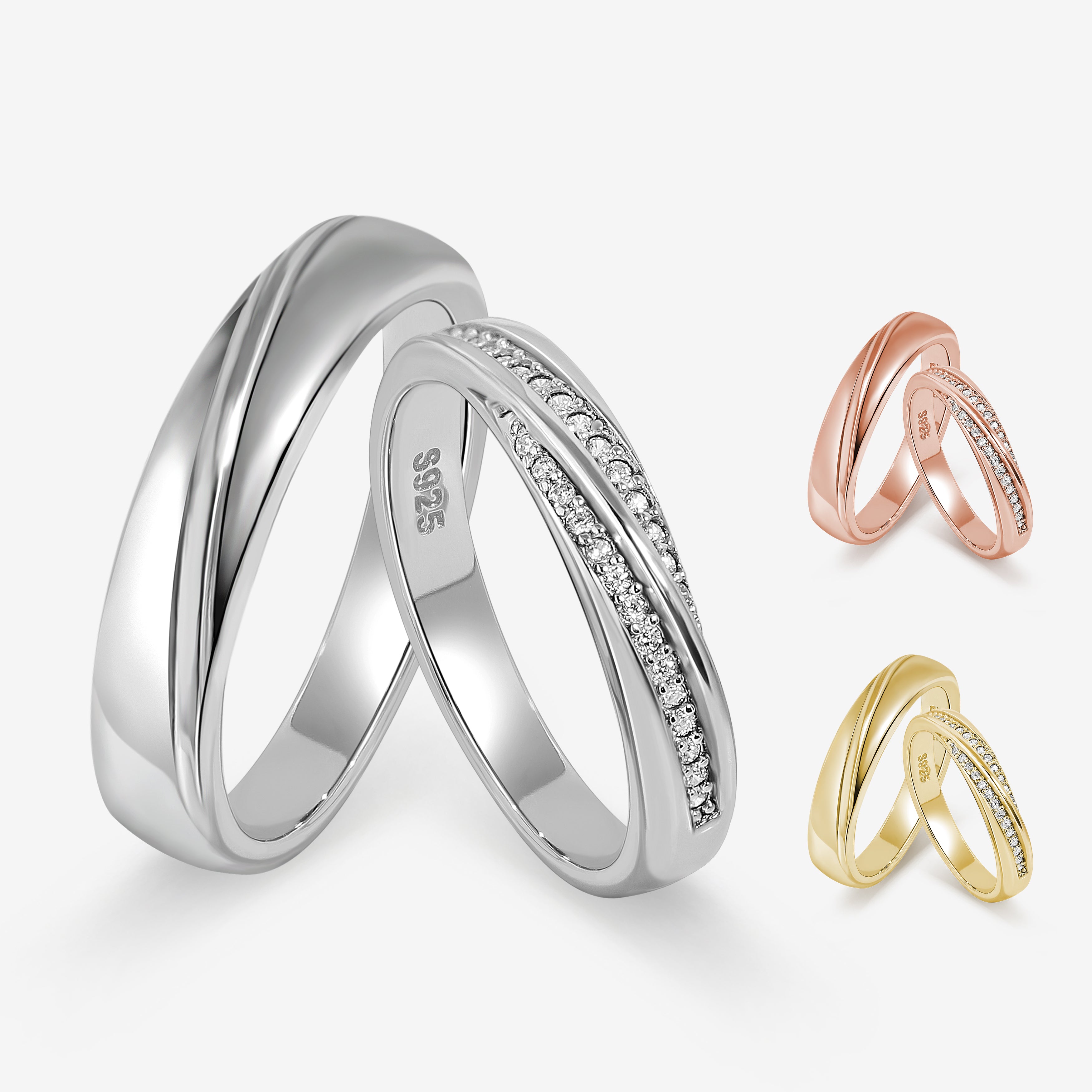 Finally Found You Couples' Rings