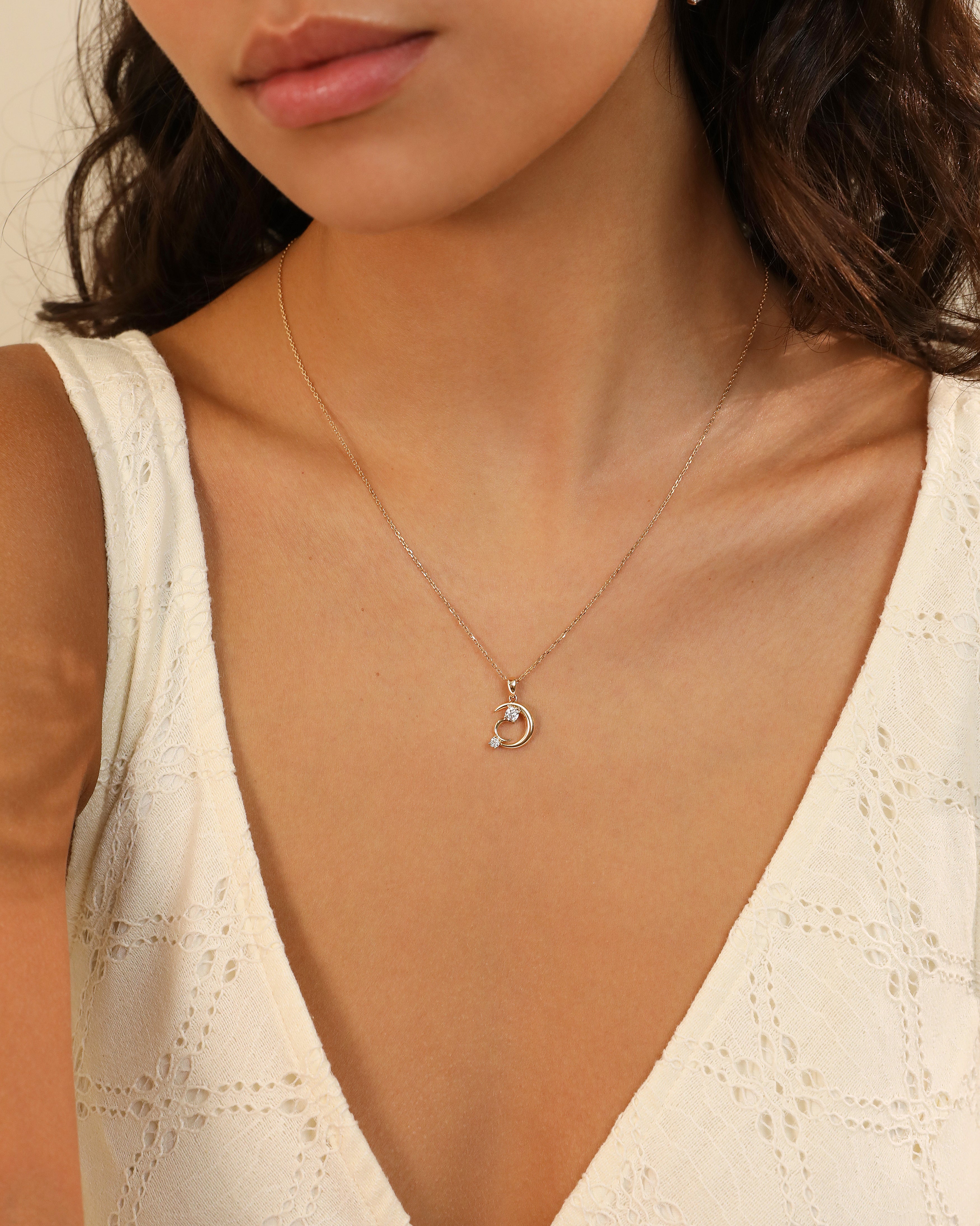 Whispering Moons Necklace