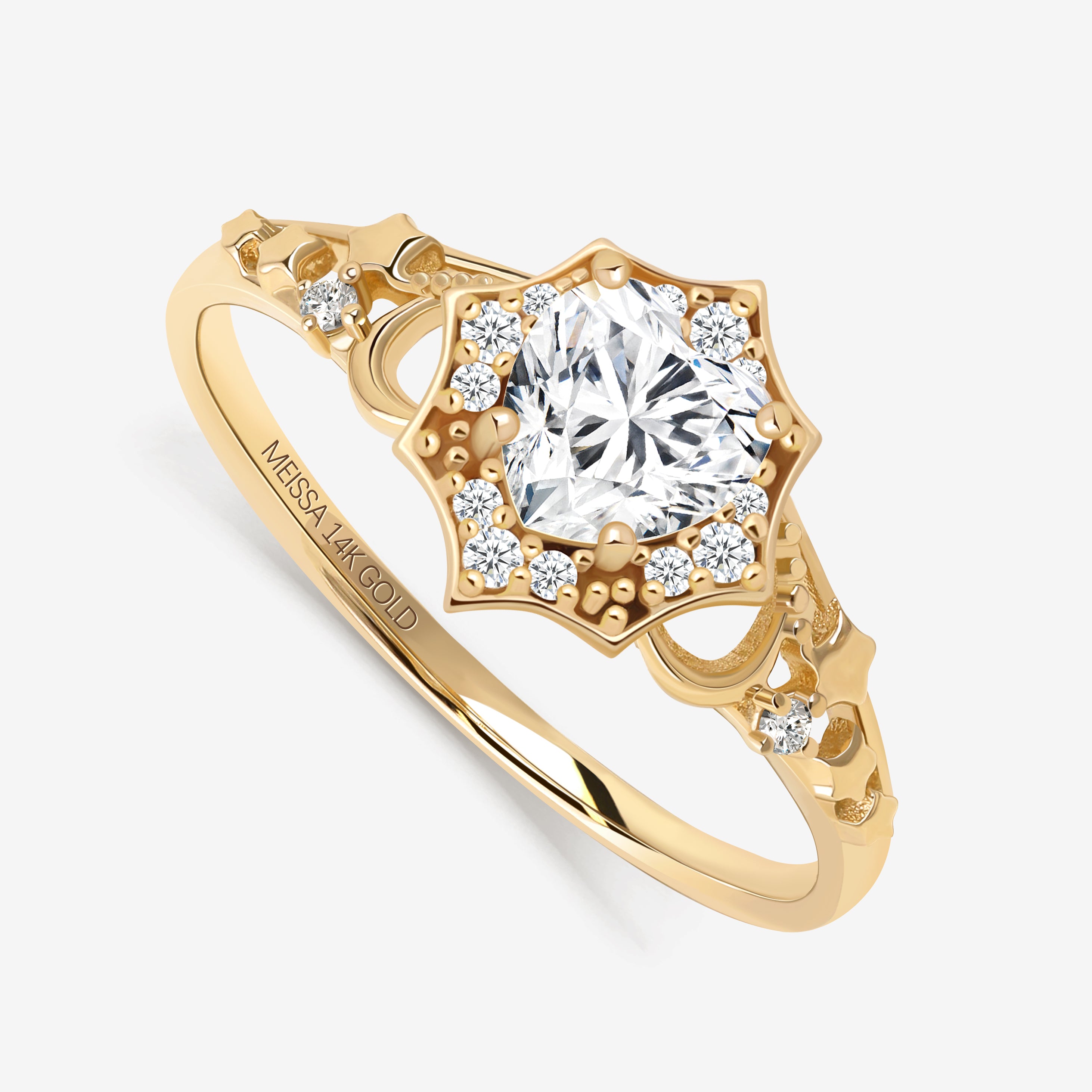 Astral Tiara Heart Ring