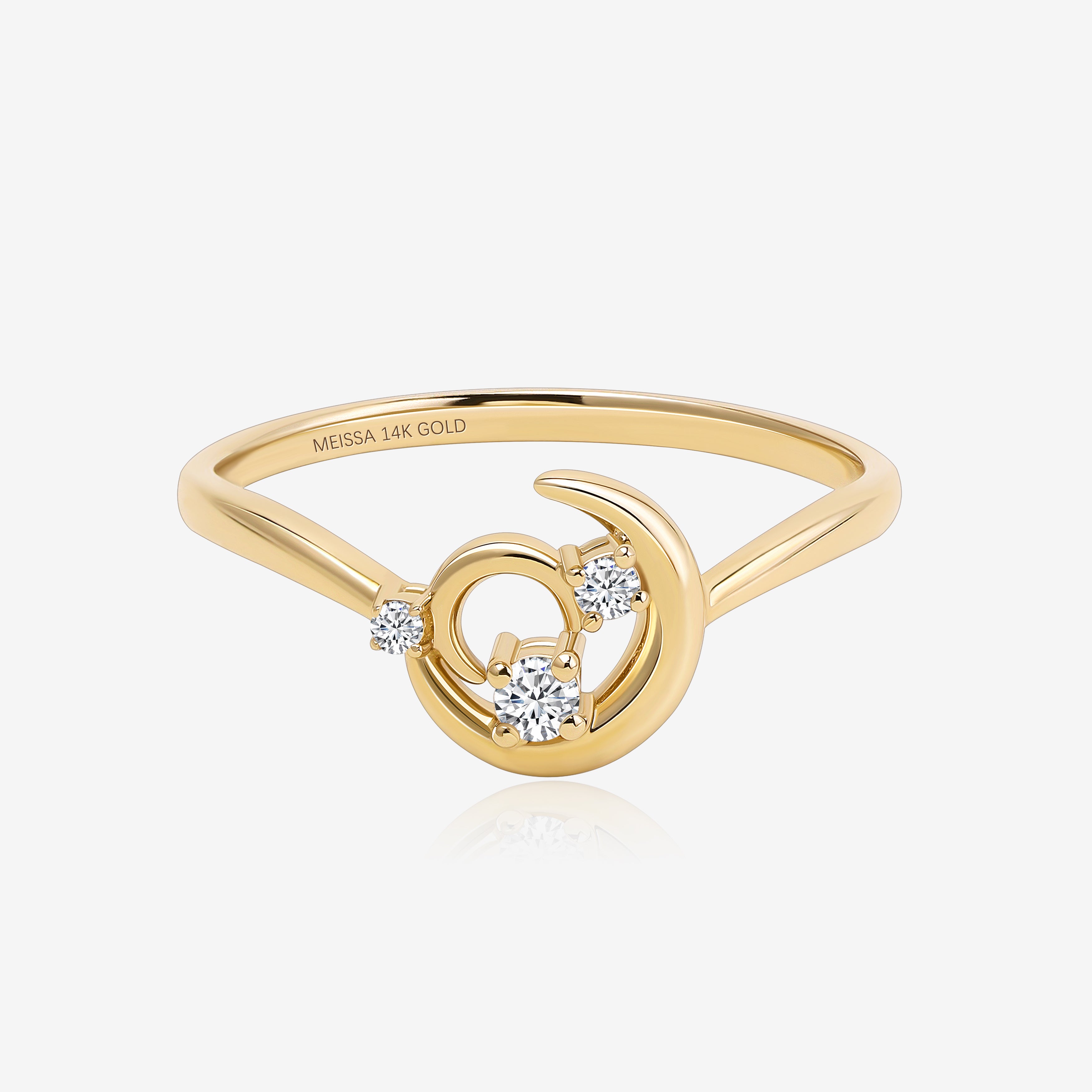 Whispering Moons Ring